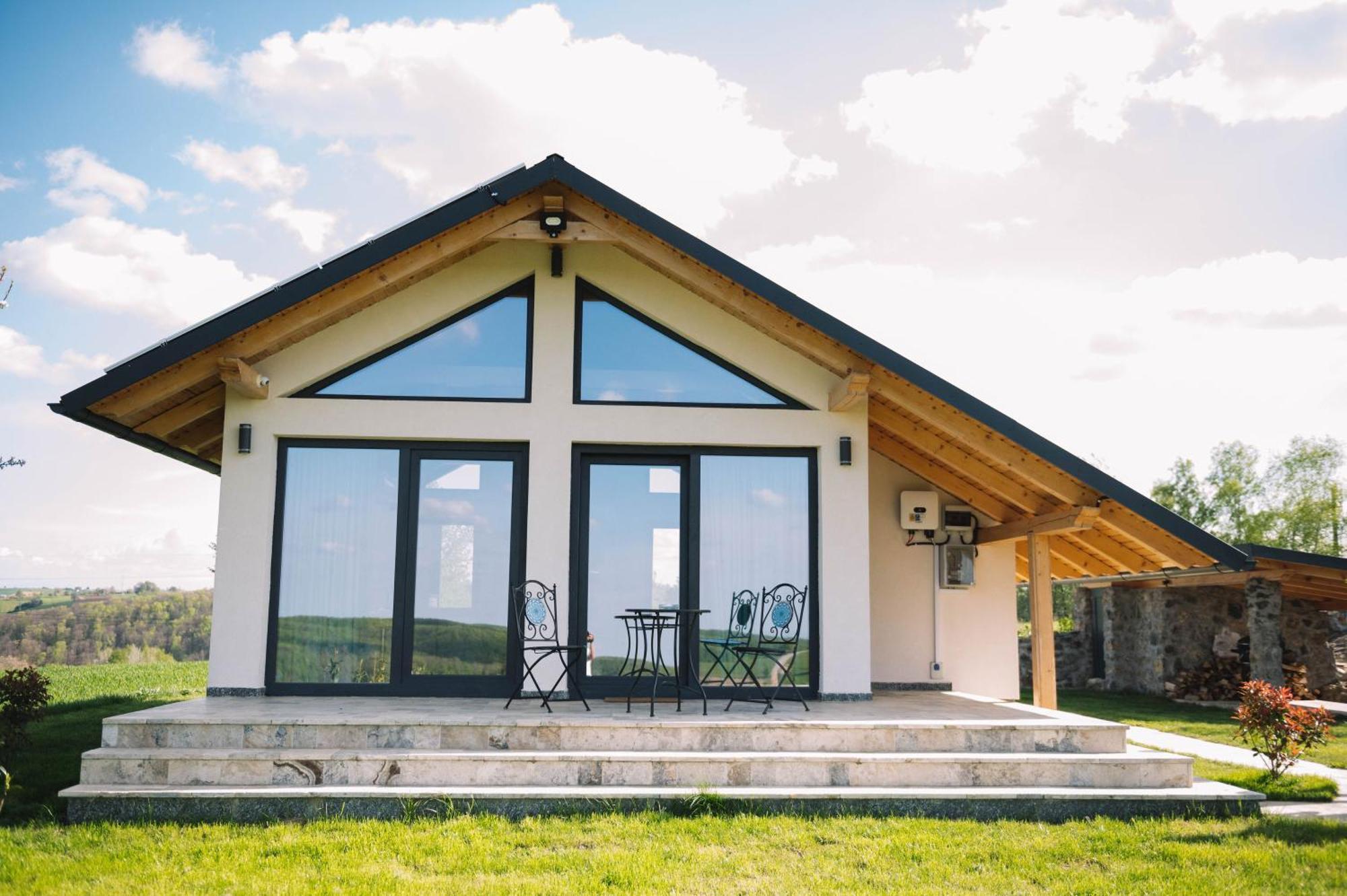Casa Moderna In Sinteu - Intersectia Intre Modern Si Linistea Naturii Huta Voivozi Екстер'єр фото